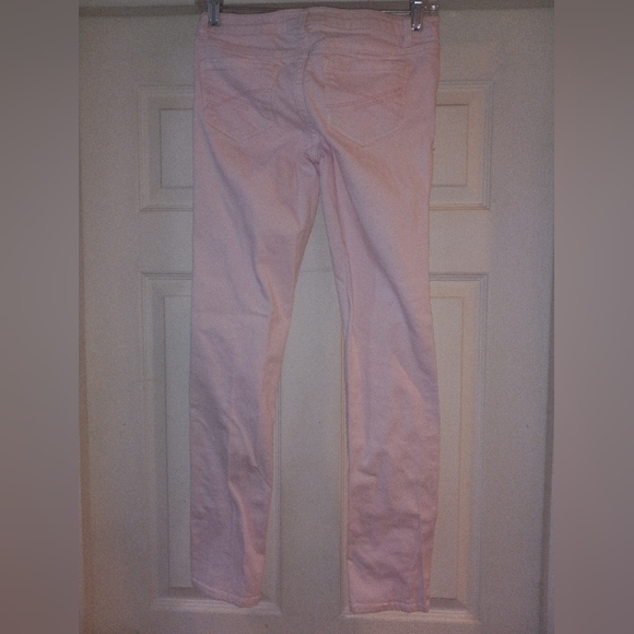Aeropostale Ashley Ultra Skinny Size 1/2 Regular Pink Jeans, discontinued euc - Picture 8 of 10